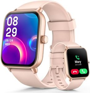 Smart Watch for Women Answer/Make call & Alexa Built-in, 1.8" Fitness Watch Men with 100+ Sport Modes & IP68 Waterproof, Fitness Tracker with Heart Rate Sleep Monitor, Step Counter for iOS Android