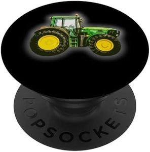 Tractor Farmer Green Bulldozer Farmers funny Gift for Boys PopSockets PopGrip: Swappable Grip for Phones & Tablets PopSockets Adhesive PopGrip