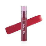 Etude House Fixing Tint 4g | Long Lasting, High Pigmented Liquid Lipstick, Lip Stain, Waterproof, Lightweight matte finish, Full Coverage (#07 Cranberry Plum)