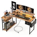 DOMICON 47 inch L Shaped Desk, Comp