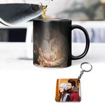 GIFTSONN Personalized Gift Custom Photo Printed Microwave Safe Coffee Mug for Gift to Couples Wife Husband Boyfriend Girfriend Brother 325 ml, Design 6