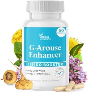 Dr Vitamin G-Arouse Enhancer for Female | Libido Booster for Women | Fast Acting Formula w/Horny Goat Weed, Maca Root, Tongkat Ali & Tribulus | Female Libido Booster to Increase Energy, 60 Capsules