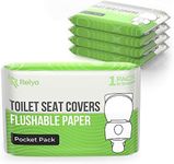 Toilet Seat Covers Paper Flushable 