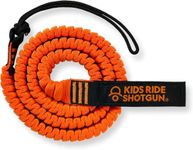 SHOTGUN Kids Ride MTB Tow Rope - Orange | Child Bike Stretch Bungee Cord Pull Behind Attachment