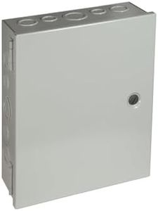WarmlyYours RLY-8PL-CC Medium Relay Panel for Snow Melting, Slab Heating, and Roof Deicing - 30A, 8-Pole, Hardwired, NEMA 1 Rated