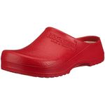 Birki's Boy's Super Birki Clogs, Red, 7 UK