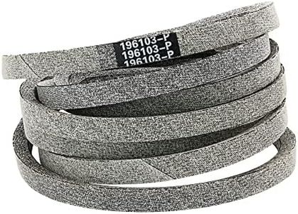 Honoyam 196103 Lawn Mower Deck Drive Belt 54" Replacement 147.5" X 5/8" for Ariens 21546382 AYP Husqvarna 196103 532196103 587686701 Craftsman 33155 LGT2654 GTH2654 YTH2454 PB22L PBGT22 PBGT26