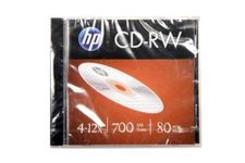 HP CD-RW 700MB 12x Speed Jewel Case CD Rewritable (Pack of 10)