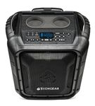 ECOXGEAR EcoBoulder+ GDI-EXBLD810 Rugged Waterproof Floating Portable Bluetooth Wireless 100 Watt Speaker and PA System (Gray)