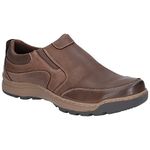 Hush Puppies Men's Jasper Sneaker, Brown, 13 UK