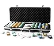 Monte Carlo 500 Chip Poker Set - Bl