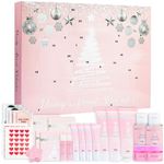 KreativeKraft Beauty Advent Calendar 2025, Makeup Set, Pampering Skincare Christmas Countdown Calendar for Girlfriend Wife Mum Sister, Gifts for Her (Multi)