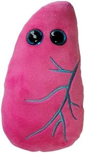 GIANTmicrobes Lung Plush, Respiratory Therapist Gifts, Pulmonologist Gifts, Respiratory Therapy Gifts, Lung Transplant Survivor Gifts, Lung Cancer Survivor Gifts, Lung Pillow, Lung Stuffed Animal