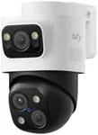 eufy PoE Bullet-PTZ Cam S4, NVR Add On Cam, 24/7 Recording, 4K UHD Triple Lens, 122° FOV, 360° Pan and Tilt, 8× Hybrid Zoom, AI Tracking, Red and Blue Light, Color Night Vision, PoE Plug and Play