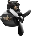 Teddy Bear Cute Car Air Freshener Scent Diffuser - Perfume Fan Aromatherapy Diffuser Cute Car Accessories Essential Oil Diffuser - Teddy Bear Car Air Fresheners Vent Clips Aroma Diffuser 62x60x53mm