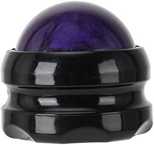 Massaggio Roller Ball, Maniglia Olio Essenziale Massaggio Palla Rilascio dello Stress Rilassamento Muscolare per il Collo Spalle Posteriori Braccia Gamba Mano(viola)
