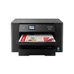 Epson Workforce Pro WF-7310 Wireless Wide-Format Printer with Print up to 13" x 19", Auto 2-Sided Printing up to 11" x 17", 500-sheet Paper Capacity, 2.4" Colour Display, Epson Smart Panel App , Black