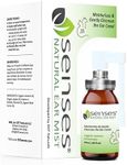 SENSES Physician Formulated Natural Ear Spray for Pets - Organic Coconut Oil Mist for Irritated Ears - Use for Cleansing, Natural Ear Relief for Pets. Made in USA