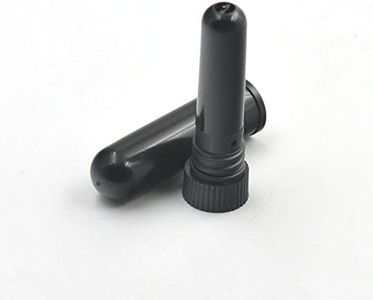 20 Sets Nasal Inhaler Tubes Diffuser Blank For Essential Oil Aromatherapy Black