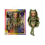 Rainbow High Fashion Doll – OLIVIA WOODS - Camo Green Doll – Fashionable Outfit & 10+ Colourful Play Accessories - For Collectors and Kids Ages 4-12 Years