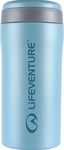 Lifeventure Thermal Mug, Leakproof & Vacuum Insulated Reusable Coffee Travel Cup, 300ml, Matt Ice Blue