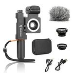 Sevenoak Complete Smartphone Video Rig with Built-in Stereo Microphone, LED Light, Wide-Angle and Fisheye Lenses - Youtuber Kit Compatible with iPhone/Android Phones - YouTube, TIK Tok Equipment