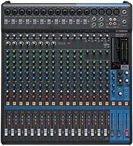 YAMAHA MG20XU Analog Mixer with built-in digital effects and USB (12 XLR + 4 Stereo + Effects + USB)