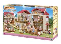 Sylvanian Families 5716 Red Roof Country Home -Secret Attic Playroom- Dollhouse Playsets