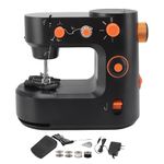 Groot Troco 350 stitches per minute|Portable Reverse Mini Sewing Machine|Embroidery Machine Easy To Use|Quick Charge |Bobbin Automatic Winding 100-240V Electric Corded Machine For Home Tailoring