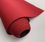 Protective Floor Runners with Non-Skid Backing | 27 Inches Wide x 15 Feet Long | Re-useable Floor Protection Mat for Home and Business | Protects All Floor Types | Canadian Owned | Red 15 Feet