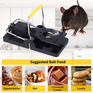 Trisiki Mouse Trap Set – 6 Pack Reusable Rodent Snap Traps