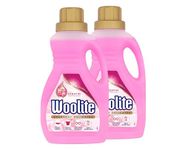 Woolite Laundry Detergent Liquid, Delicates, Hand and Machine Wash - 750 ml Bottle (Pack of 2)