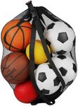 Mesh Ball Bag with Shoulder Strap. 