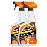 Car Leather Care Spray by Armor All, Leather Cleaner and Protectant for Cars, Trucks and Motorcycles, Includes 2 Bottles, 16 Fl Oz Each