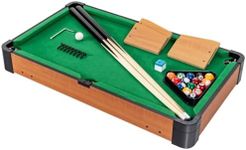 SPOTRAVEL Mini Pool Table, Wooden B