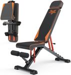 naspaluro Adjustable Weight Bench f