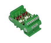 Shavison Opto Interface module AS523-24V, 4 Channel, Input : 24VDC/<15mA, Output : 5-30VDC/15mA