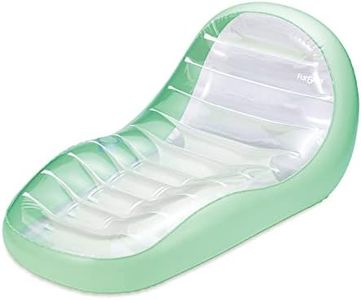 Funsicle 4.8 ft BodyHug Inflatable Lounge Chair with Cup Holder