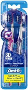 Oral-B 3D White Toothbrush 2 Pack