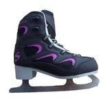 SOFTMAX - Insulated Ice Skates for Women with Figure Blades - Soft, Comfortable and Breathable Boots for Ice Skating S-626 Size 7