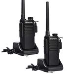 Two Way Radio MP31 22-Channel GMRS Radio Rechargeable Walkie Talkie Long Range NOAA Weather Flashlight 2 Way Radios (2 Pack)