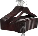 Utopia Home Premium Wooden Hangers 