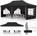 Tangkula 10x20 Ft Pop Up Canopy wit