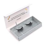 LAYRALASH Magnetic Eyelashes || Magnetic Eyelashes for Women || Natural & Lightweight Magnetic Lashes || Reusable upto 25 times || All-Day Long || Effortless Application and Stunning Results || Easy to Apply & Magnetize Your Look || (Brat)