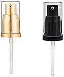 （3 colors）2 Pack Upgrade Foundation Pump Replacement for MAC and Estee Lauder Double Wear Foundation (Black/Gold)