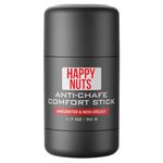 HAPPY NUTS Anti-Chafe Comfort Stick for Men: Ultimate Friction Defense & Chafing Prevention for Active Lifestyles - Perfect for Runners, Cyclists, and Active Men Who Experience Chafing (1 Pack)