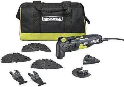 Rockwell RK5132K 3.5 Amp Sonicrafter F30 Oscillating Multi-Tool with 32 Accessories and Carry Bag
