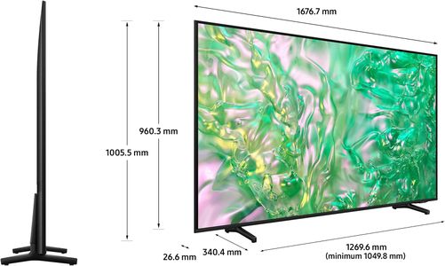 Samsung 75" Crystal UHD 4K Smart TV – Ultra HD LED Display