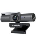 AverMedia PW515 4K Ultra HD Auto Focus Business Webcam - AI Controlled Solution Image and Lighting Adjustment 100° Wide FoV for Video Conferencing and Virtual Meeting Zoom Team Skype PC Mac
