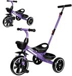 KRIDDO 2-in-1 Toddler Tricycle for 